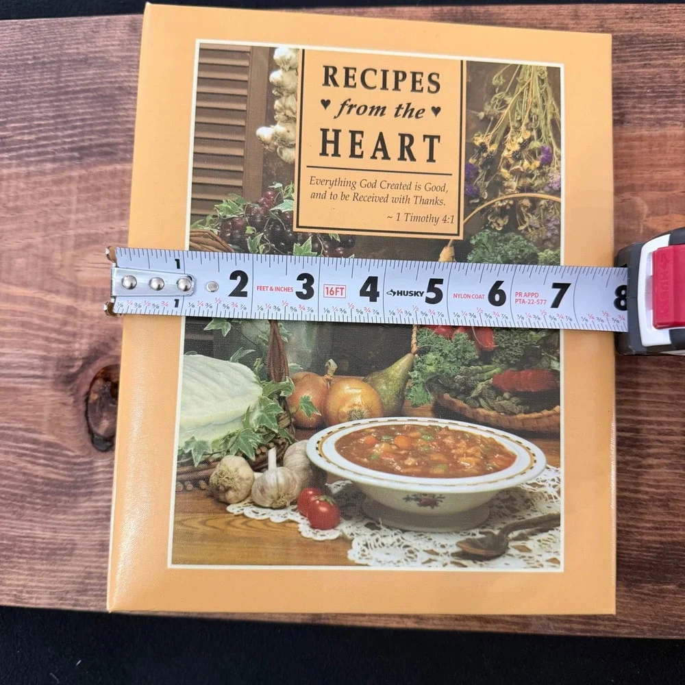 Recipes from the Heart Ben Davis Christian Church Cookbook 2006 Binder INDPLS.